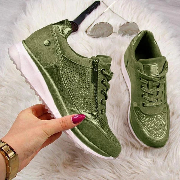 Gabri™ Sneakers z zamkiem błyskawicznym