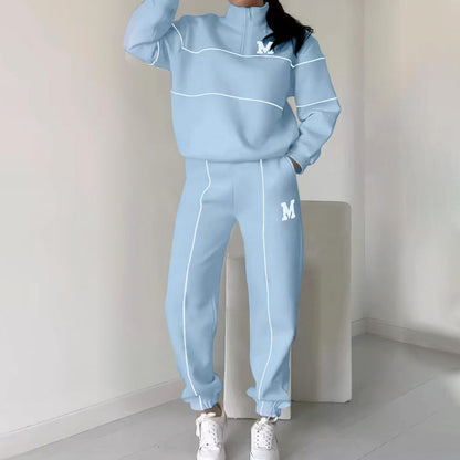 Jade - Bluza lniana casualowa komplet 2 sztuki