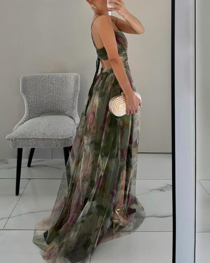 DELACROIX | Elegancka Sukienka Kwiatowa
