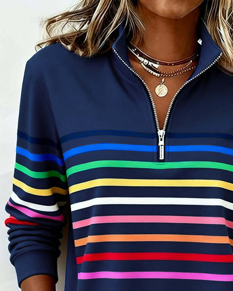 Marie | Casual sweter z komfortem i kolorowym stylem na każdy dzień