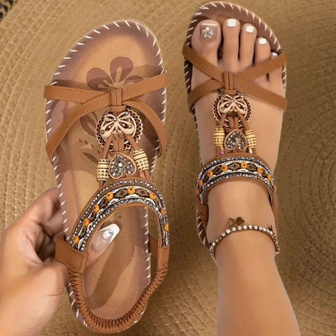 Nada | Sandały Styl Ibiza Łączące Komfort i Elegancję