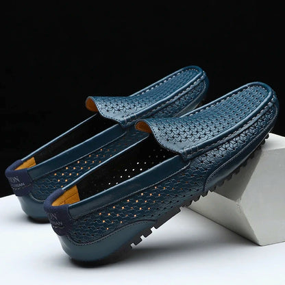 Hutton | Skórzane Mokasyny Premium