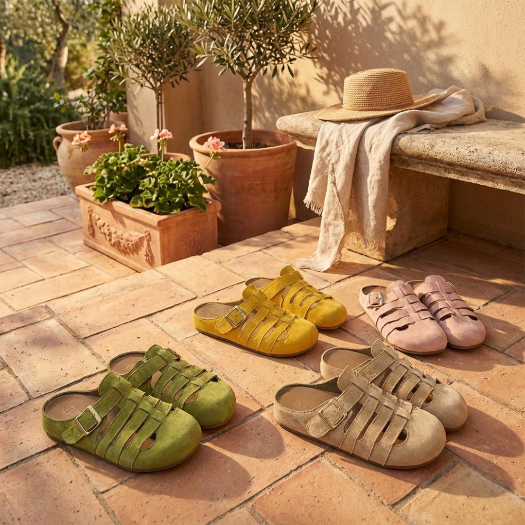 Nathalie | Wygodne Klapki Slip-On