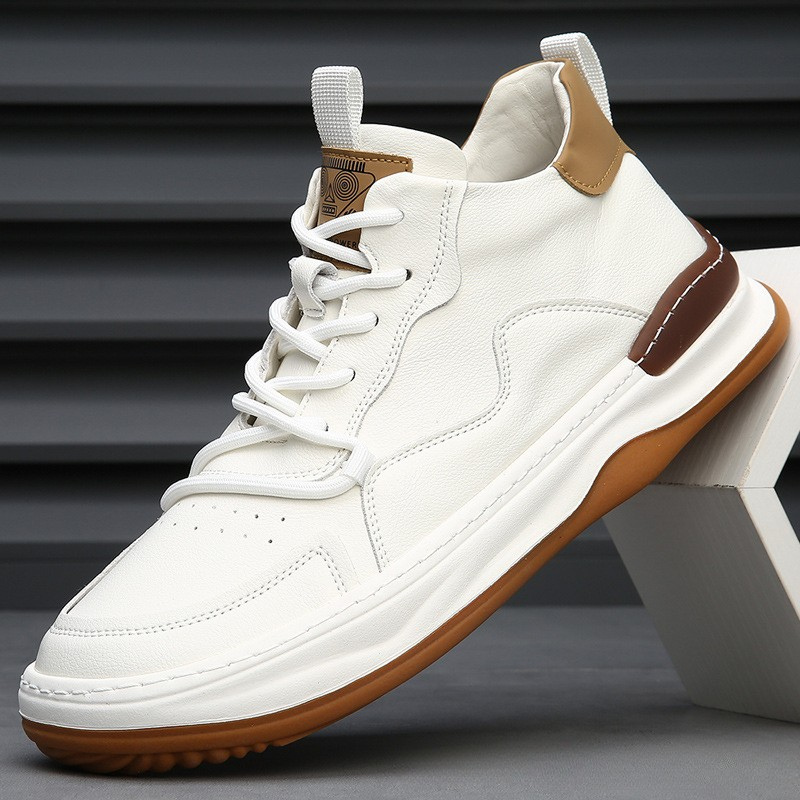 Albert | Skórzane Sneakersy Premium