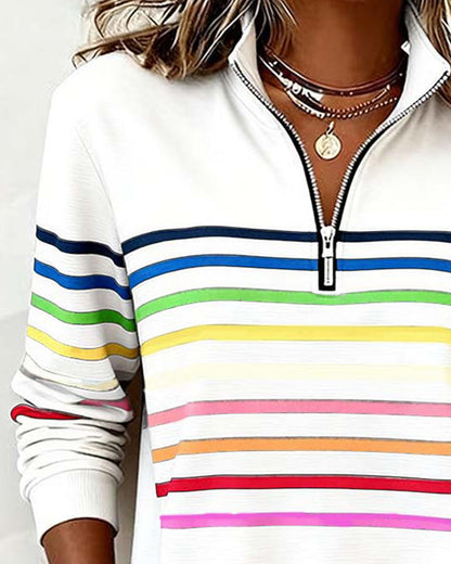 Marie | Casual sweter z komfortem i kolorowym stylem na każdy dzień