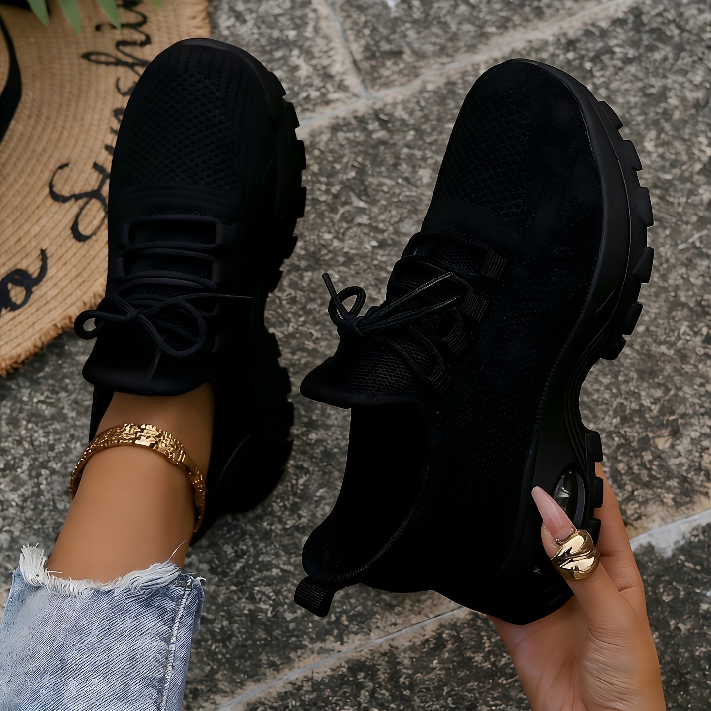 Nina | Amortyzowane Sneakersy