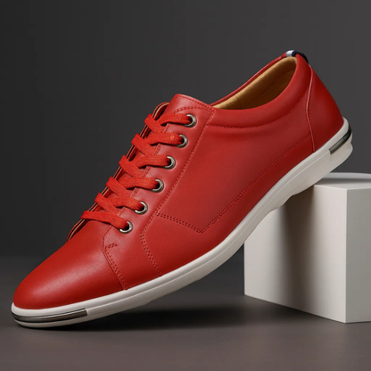 Kamil | Skórzane Sneakersy Premium