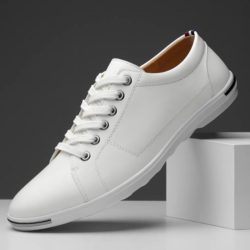 Kamil | Skórzane Sneakersy Premium