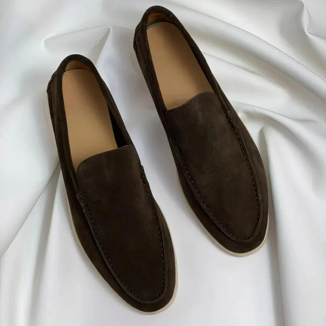 ELARA | Zamszowe Mokasyny Premium