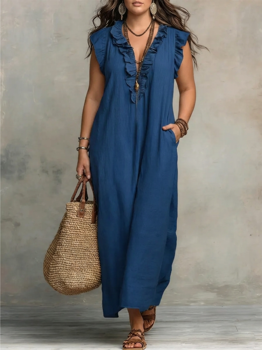 Camellia | Letnia Sukienka Maxi