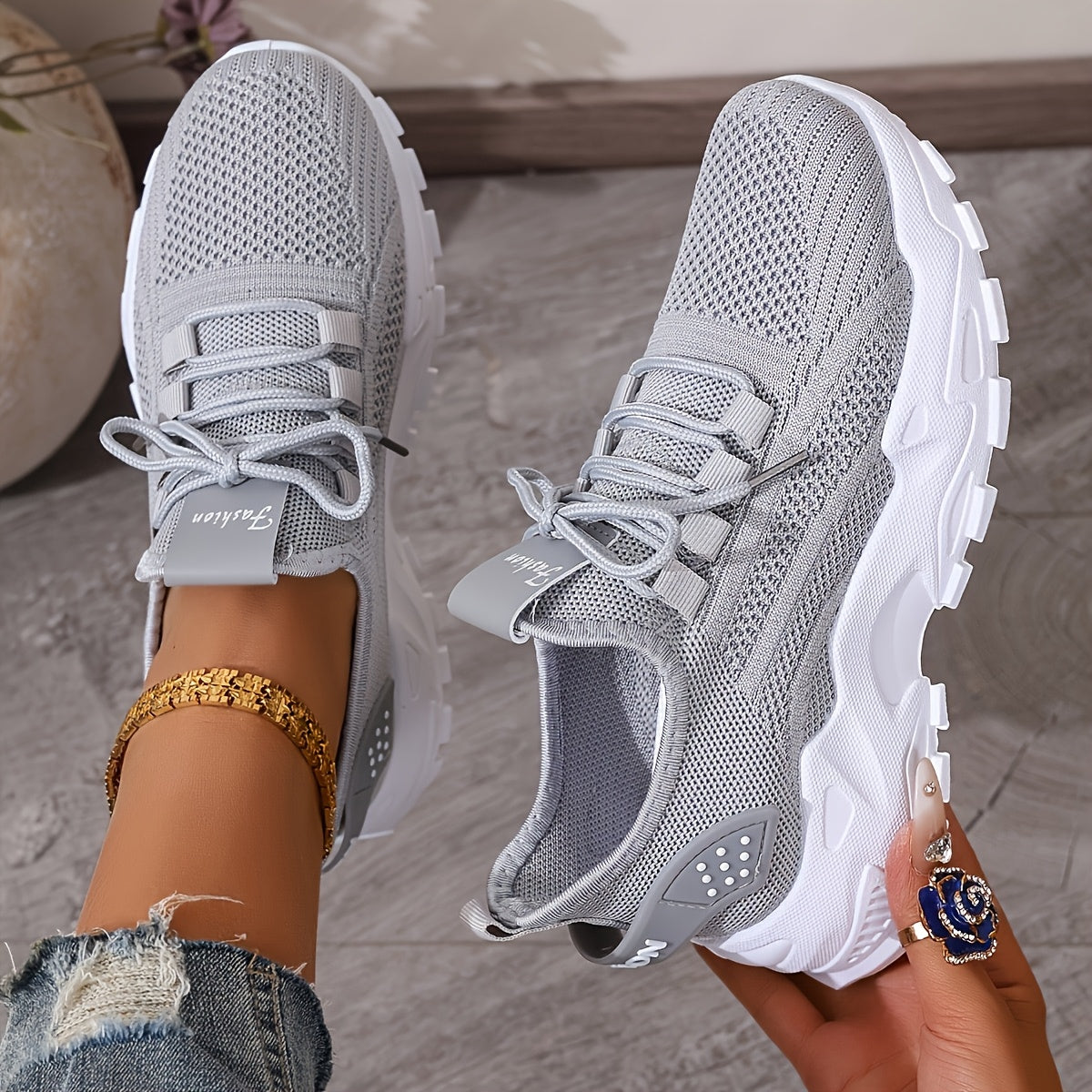 Nina | Amortyzowane Sneakersy