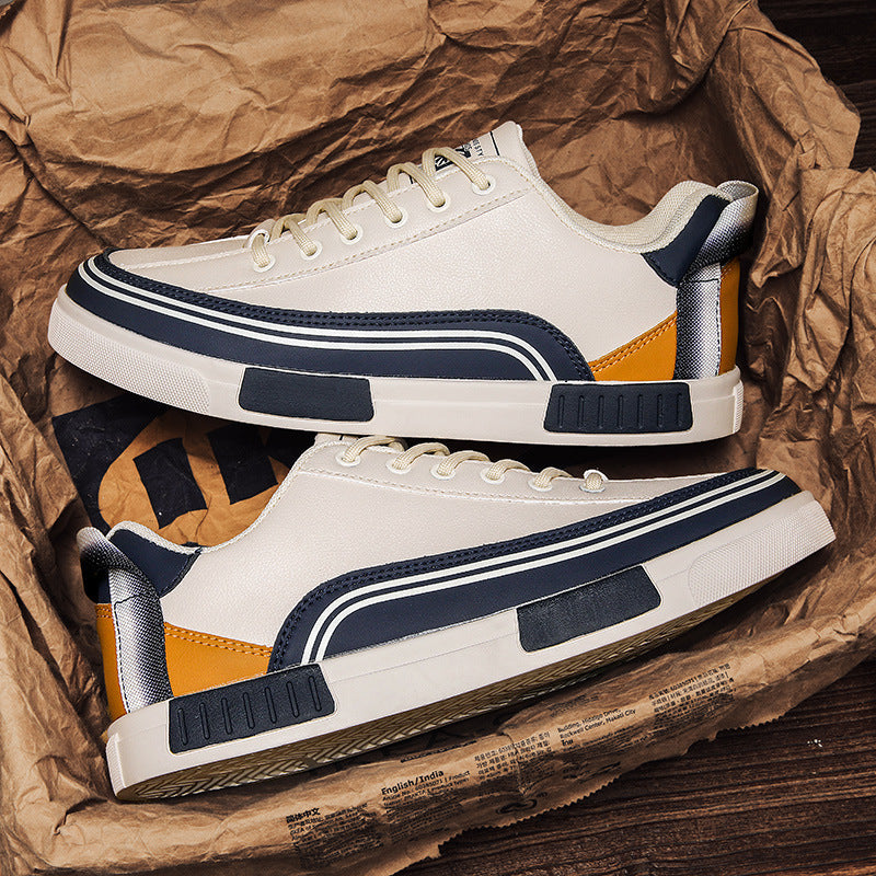 Sorrento | Skórzane Sneakersy