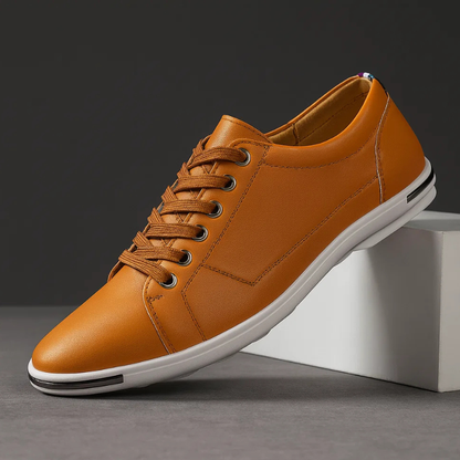 Kamil | Skórzane Sneakersy Premium