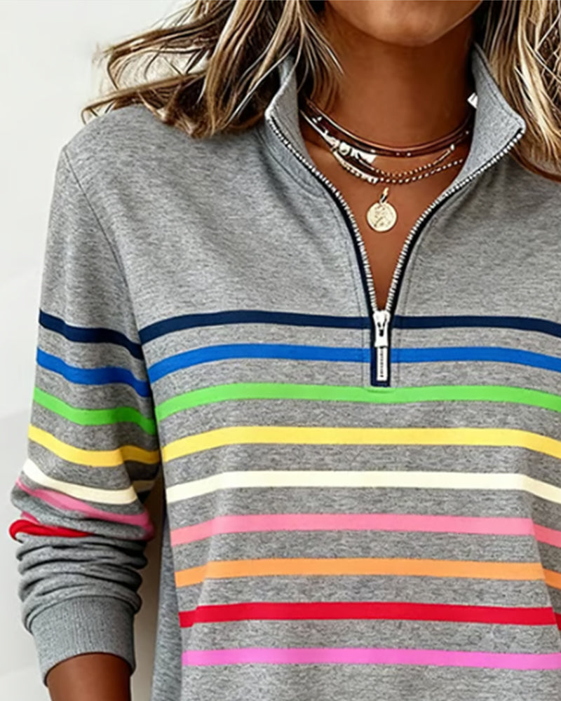 Marie | Casual sweter z komfortem i kolorowym stylem na każdy dzień