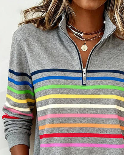 Marie | Casual sweter z komfortem i kolorowym stylem na każdy dzień