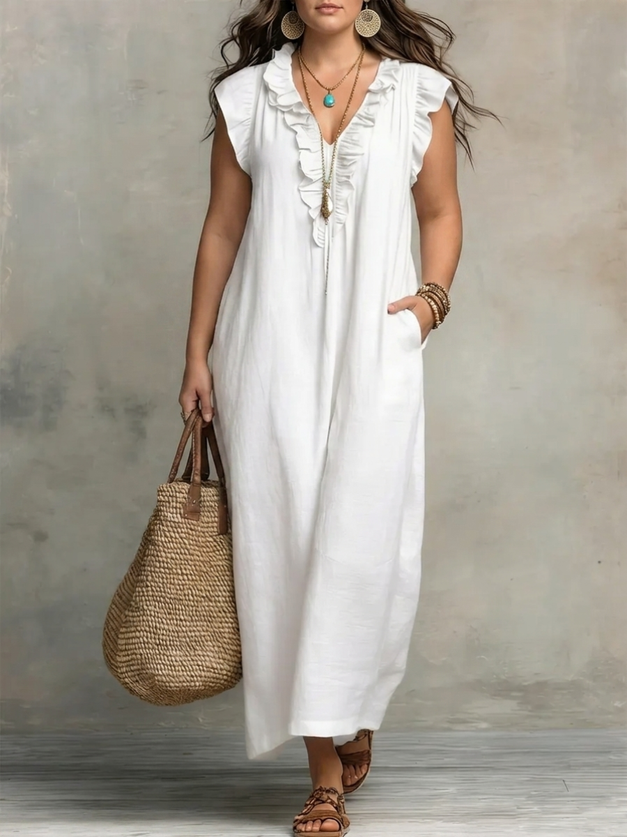 Camellia | Letnia Sukienka Maxi