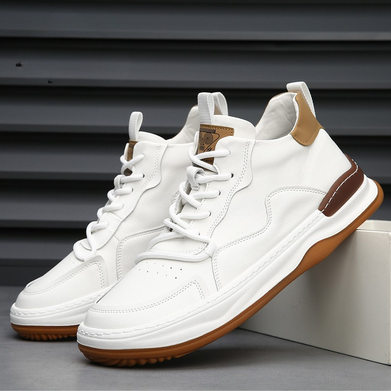 Albert | Skórzane Sneakersy Premium