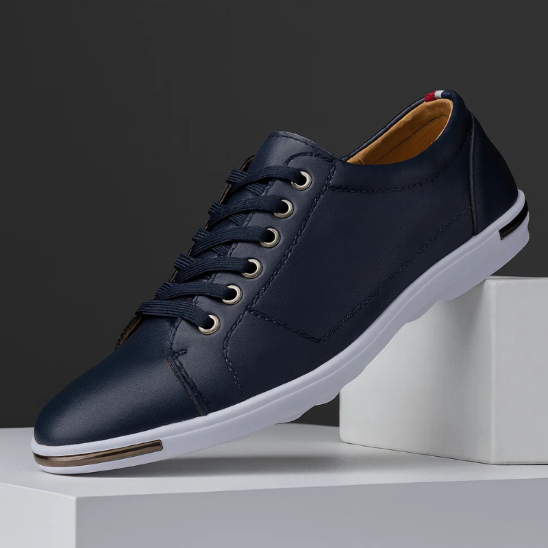 Kamil | Skórzane Sneakersy Premium