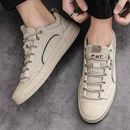 Kacper | Skórzane Sneakersy Premium