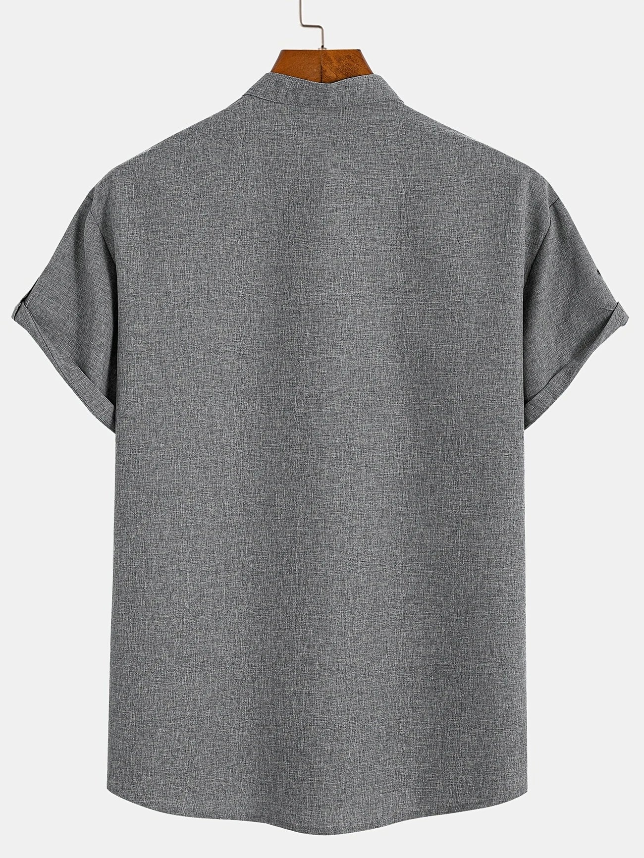 Leblanc™ | Elegancka koszula z krótkim rękawem i stójką