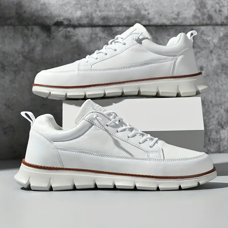 Leo | Skórzane Sneakersy Miejskie