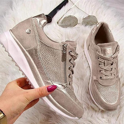 Gabri™ Sneakers z zamkiem błyskawicznym