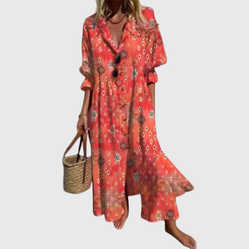 Zariah | Elegancka Maxi Sukienka Boho