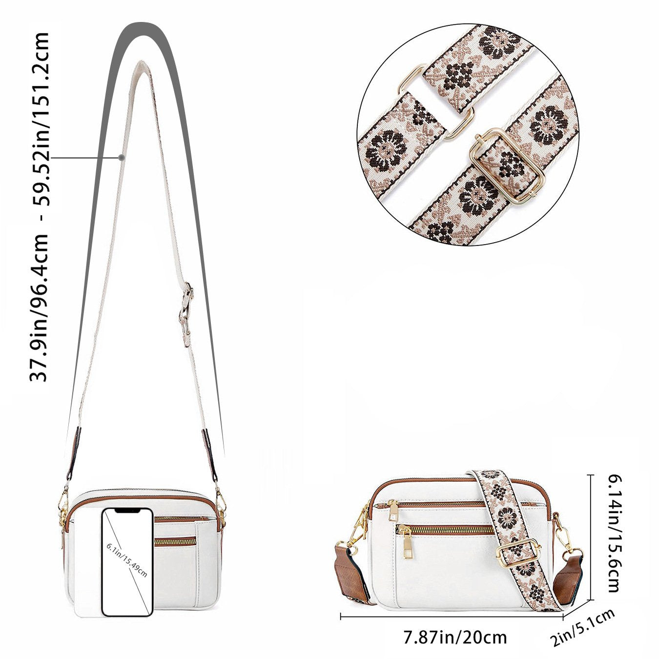 Tavira – Elegancka torba skórzana na ramię