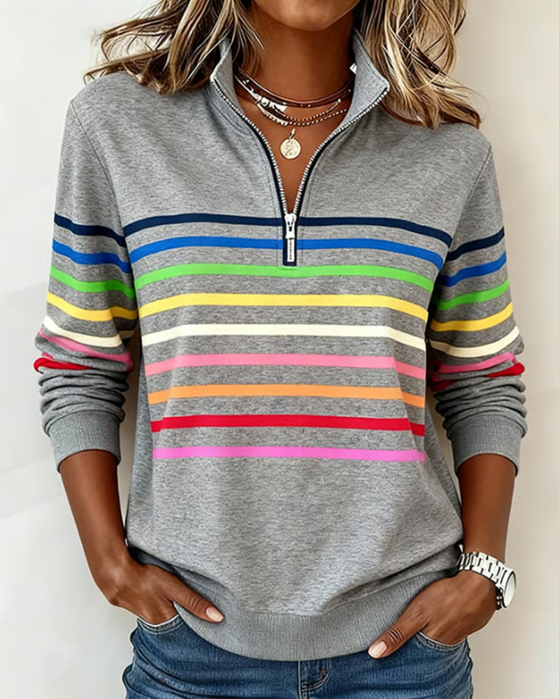 Marie | Casual sweter z komfortem i kolorowym stylem na każdy dzień