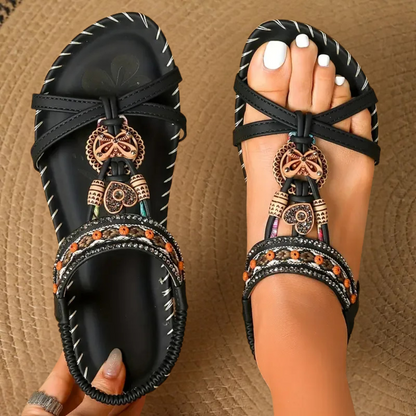 Nada | Sandały Styl Ibiza Łączące Komfort i Elegancję