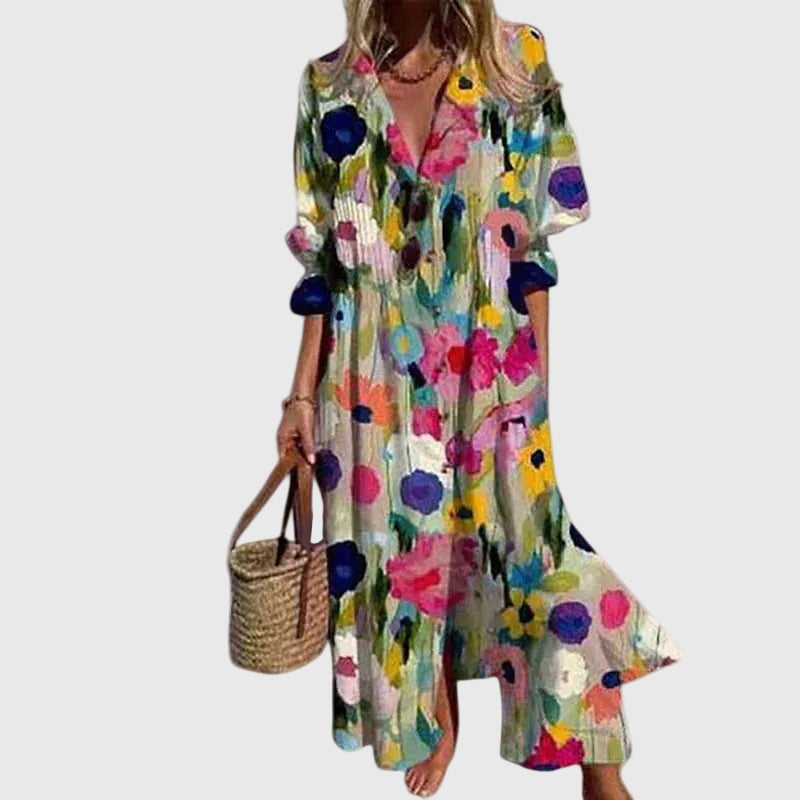 Zariah | Elegancka Maxi Sukienka Boho