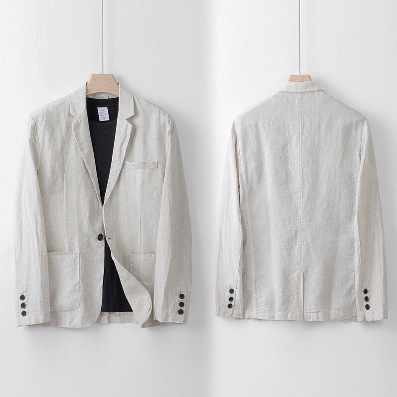 Davenport | Lniany elegancki komplet