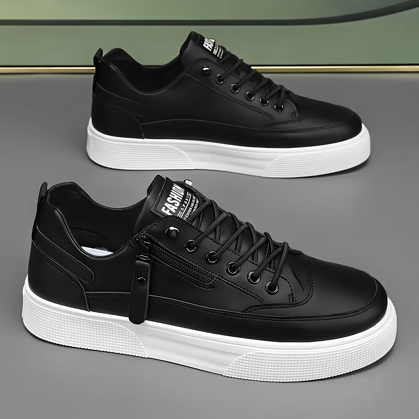 Bellington | Stylowe Buty z Zamkiem