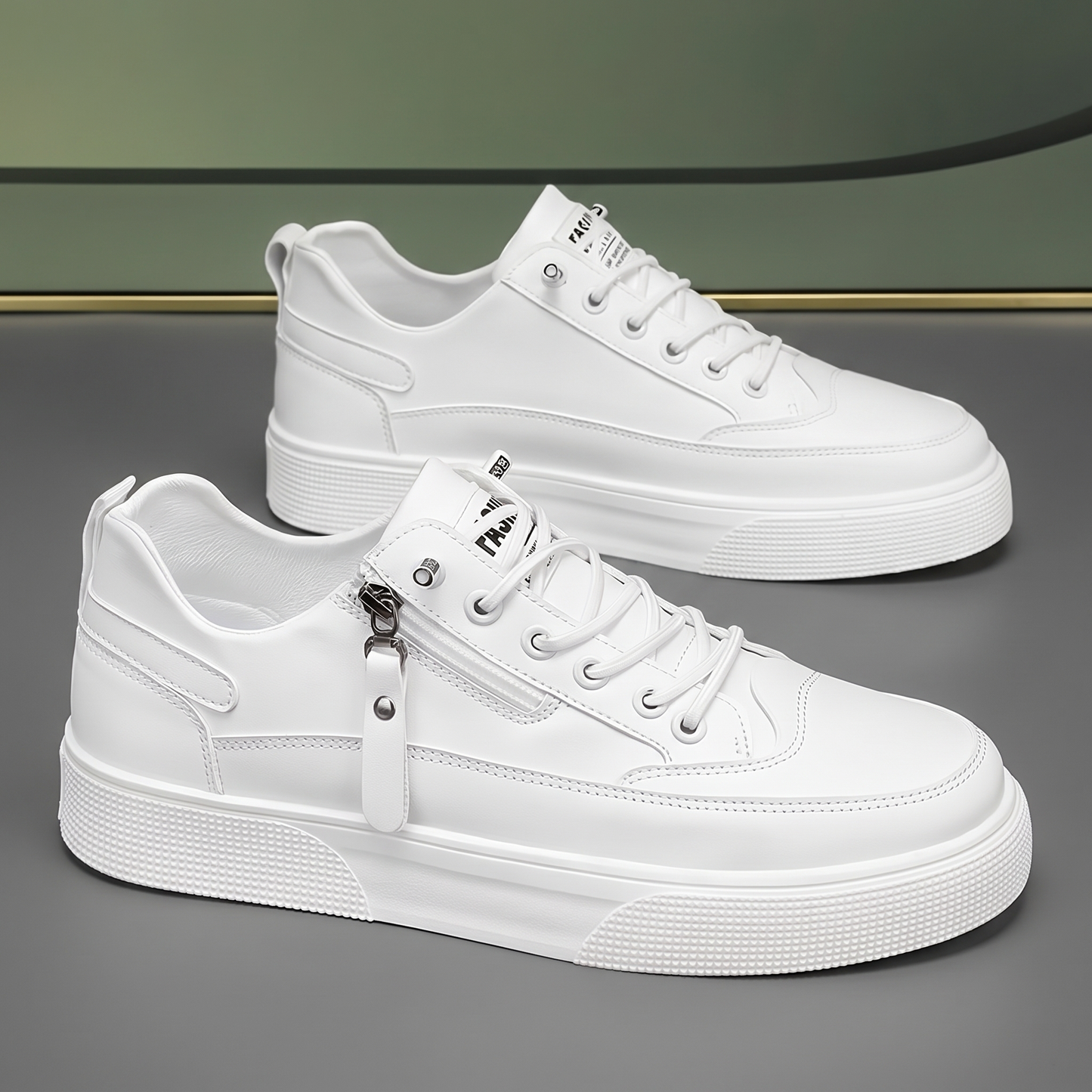 Bellington | Stylowe Buty z Zamkiem