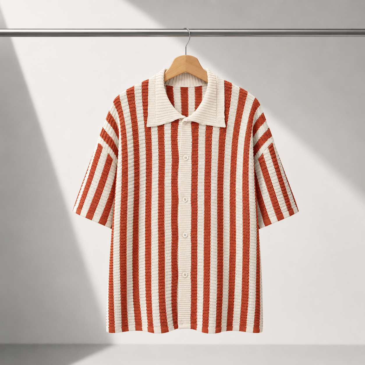 Vincenzo | Dzianinowe Polo w Paski