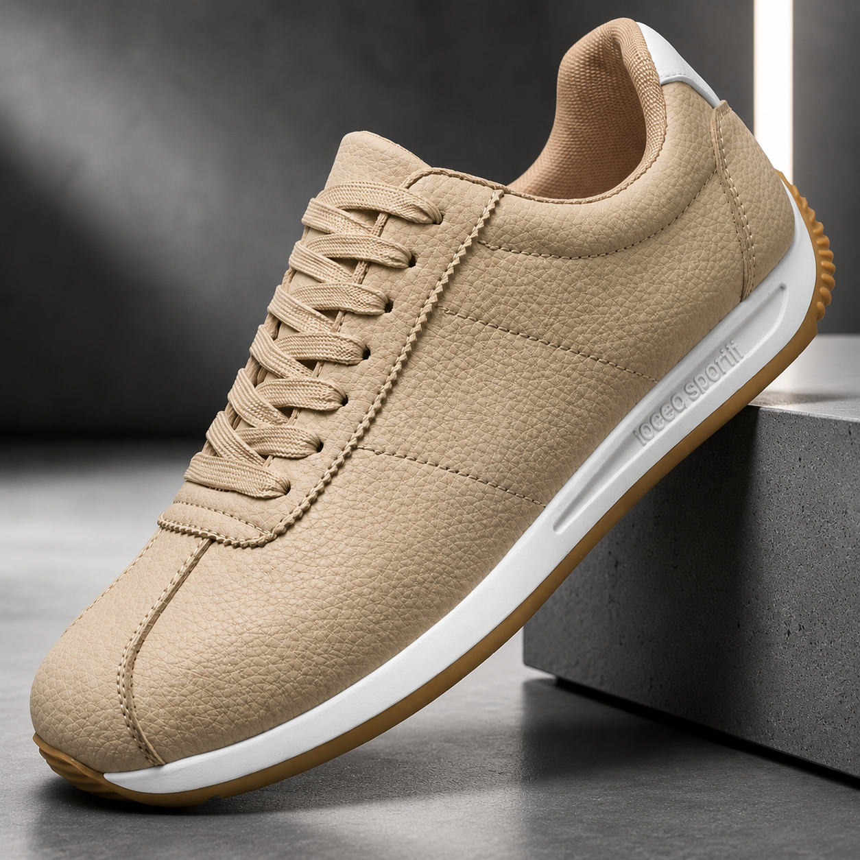 Kamil | Minimalistyczne Skórzane Sneakersy