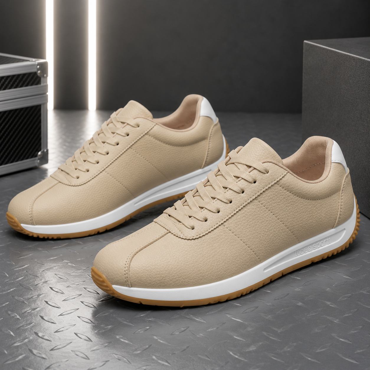 Kamil | Minimalistyczne Skórzane Sneakersy