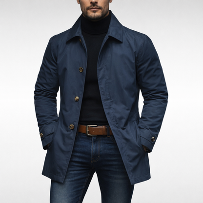 Adrian | Stylowy płaszcz męski