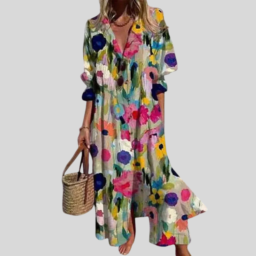 Zariah | Elegancka Maxi Sukienka Boho