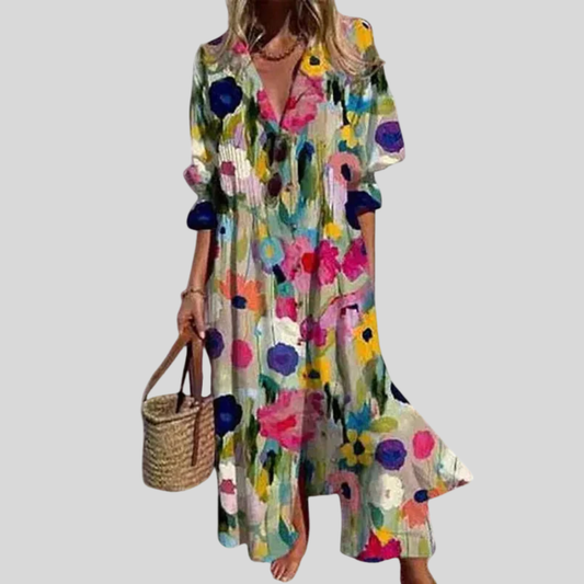 Zariah | Elegancka Maxi Sukienka Boho