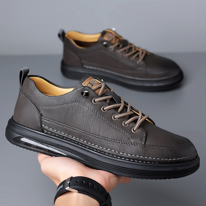 Carson – skórzane sneakersy męskie ELARA, zdjęcie produktowe