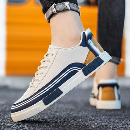 Sorrento | Skórzane Sneakersy