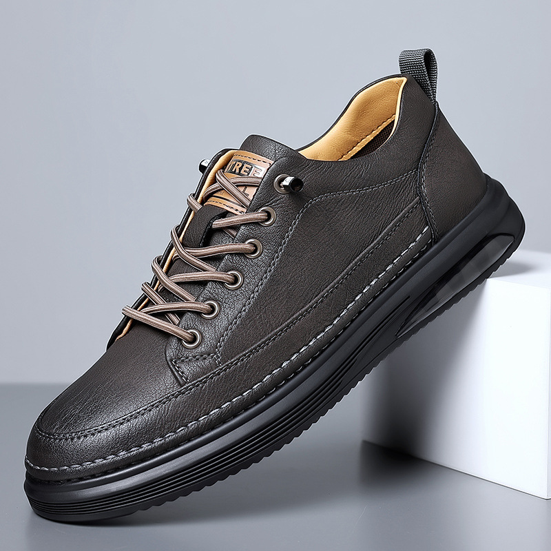 Carson – skórzane sneakersy męskie ELARA, zdjęcie główne produktu