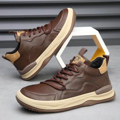 Albert | Skórzane Sneakersy Premium