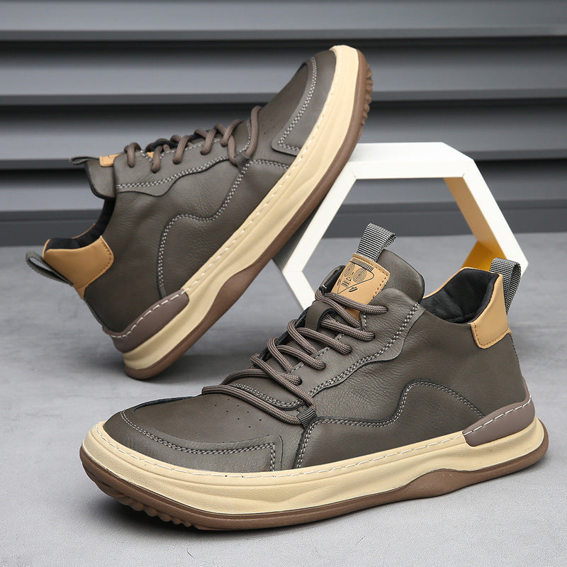 Albert | Skórzane Sneakersy Premium
