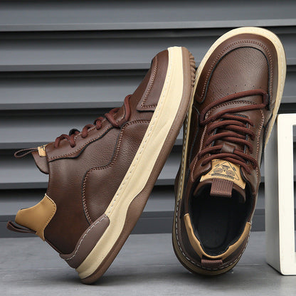 Albert | Skórzane Sneakersy Premium