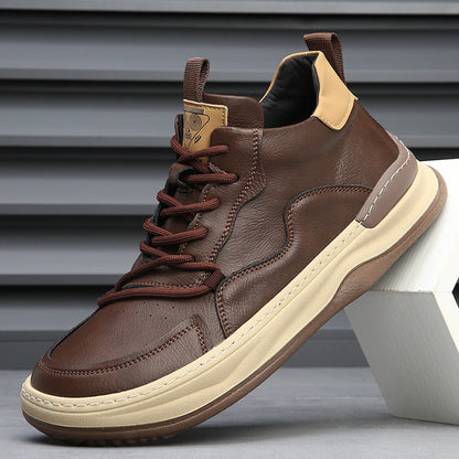 Albert | Skórzane Sneakersy Premium