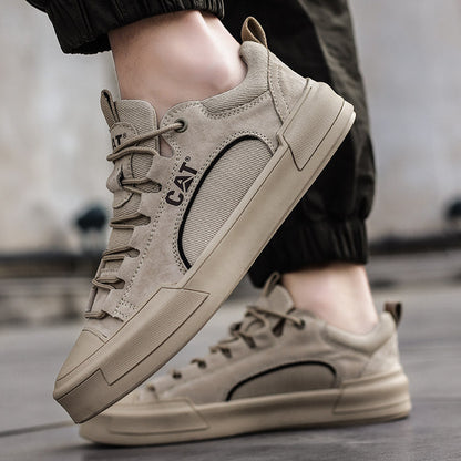 Kacper | Skórzane Sneakersy Premium
