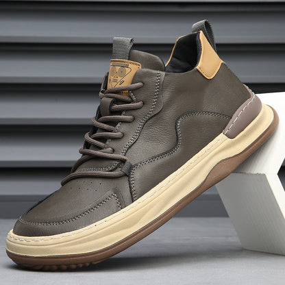 Albert | Skórzane Sneakersy Premium