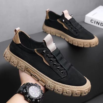 Sneakersy Highland ELARA w kolorze zielonym – widok od tyłu